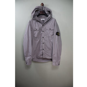 Stone Island Grey Button Overshirt