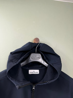 Stone Island Navy Soft Shell Jacket