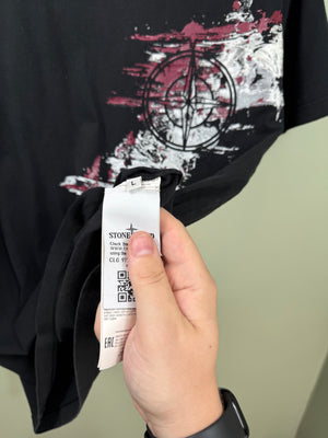 Stone Island Black T-Shirt