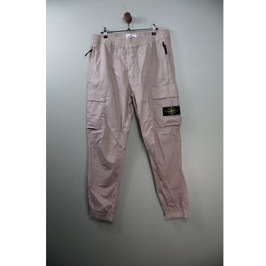 Stone Island Beige RE-T Cargo Bottoms