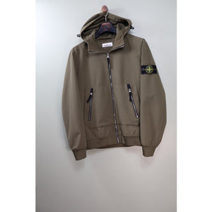 Stone Island Khaki Soft Shell Jacket