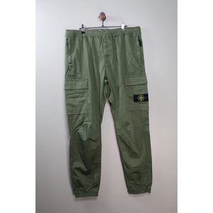 Stone Island Green RE-T Cargo Bottoms