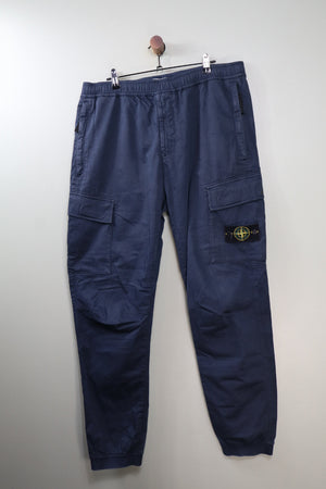 Stone Island Navy RE-T Cargo Bottoms