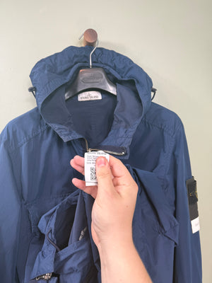 Stone Island Navy David Tela Light Jacket