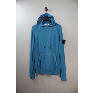Stone Island Turquoise Hoodie