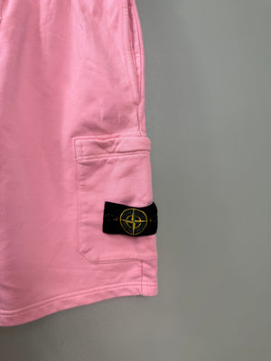 Stone Island Pink Shorts