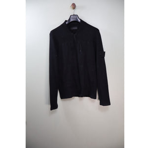 Stone Island Black Ghost Zipped Jumper