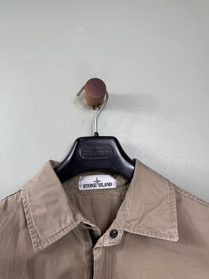 Stone Island Khaki Overshirt