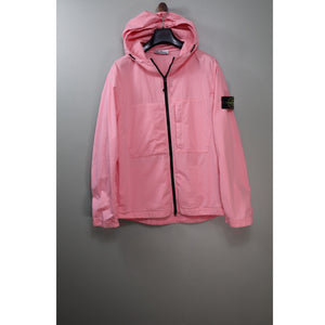 Stone Island Pink Supima Cotton Twill Jacket