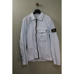 Stone Island Ice Blue Overshirt