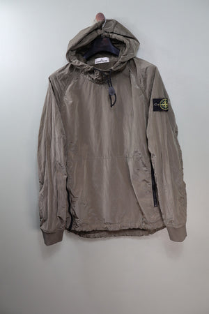 Stone Island Khaki Nylon Metal Smock