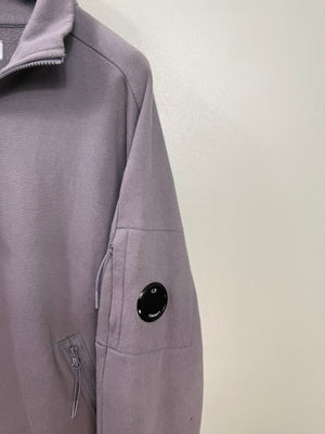 C.P. Company Slate Grey 1/4 Zip Jumper