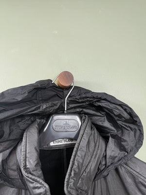 Stone Island Black Lamy Flock Parka
