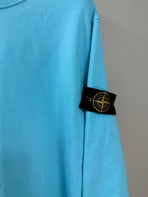 Stone Island Aqua Blue Jumper