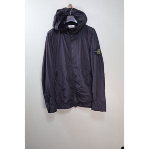 Stone Island Black Crinkle Reps Jacket