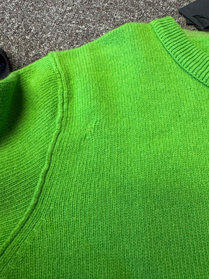 Stone Island Green Knit Jumper