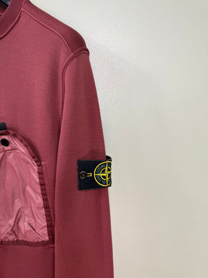 Stone Island Burgundy Jumper