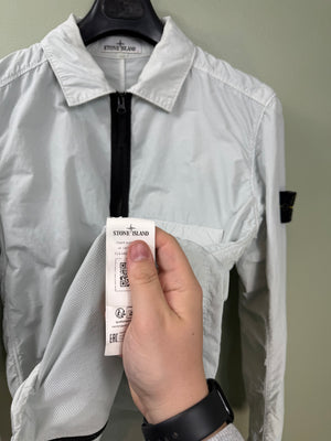 Stone Island Light Grey Naslan Overshirt