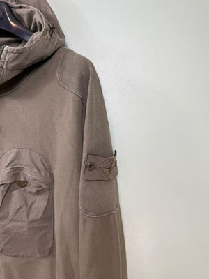 Stone Island Khaki Ghost Hoodie