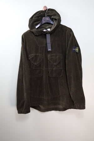Stone Island Khaki Corduroy Smock