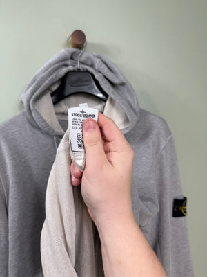 Stone Island Grey Hoodie