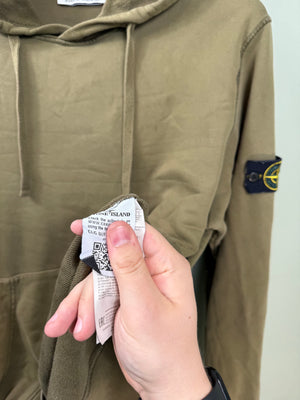 Stone Island Khaki Hoodie
