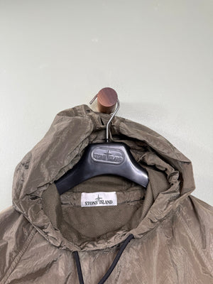 Stone Island Khaki Nylon Metal Smock