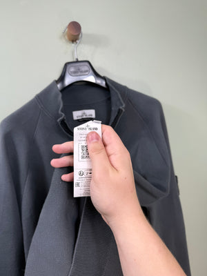 Stone Island Charcoal Grey Full Zip Jumper