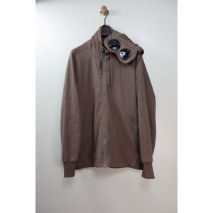 C.P. Company Khaki Goggle Hoodie