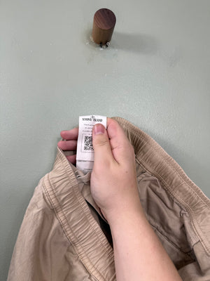 Stone Island Beige RE-T Cargo Bottoms