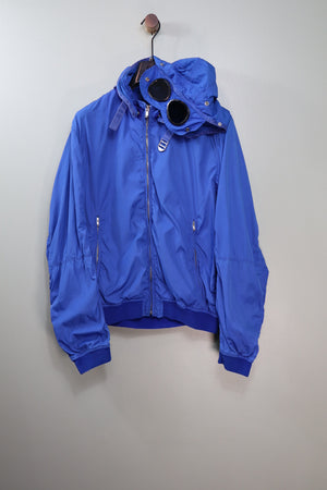 C.P. Company Blue Nycra Goggle Jacket