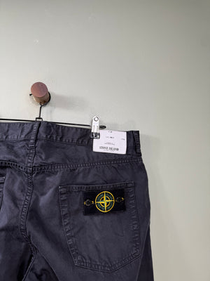 Stone Island Black RE-T Chinos