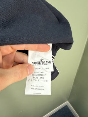 Stone Island Navy SL Polo Shirt