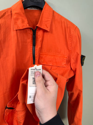 Stone Island Orange Overshirt