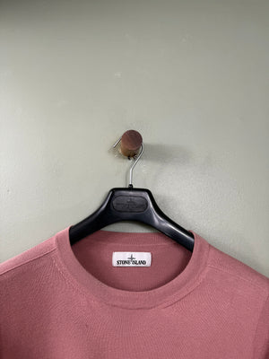 Stone Island Pink Knit Jumper