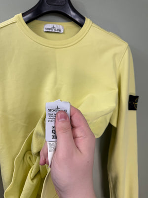 Stone Island Yellow Jumper