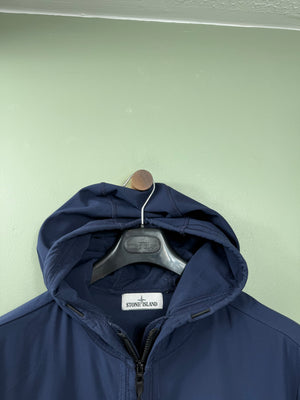 Stone Island Navy Soft Shell Jacket