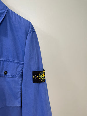 Stone Island Blue Overshirt