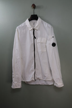 C.P. Company White Overshirt