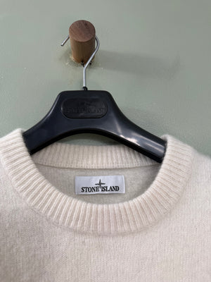 Stone Island Beige Knit Jumper