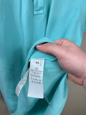 C.P. Company Aqua Blue Slim Fit Polo