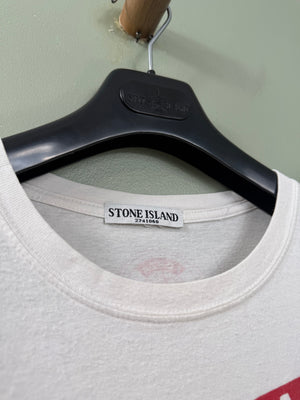 Stone Island White Forza Japan T-Shirt