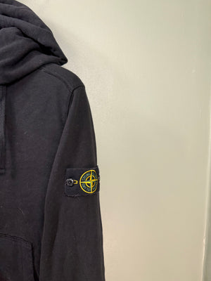 Stone Island Black Zipped Hoodie