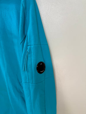 C.P. Company Aqua Blue 1/4 Zip Jumper