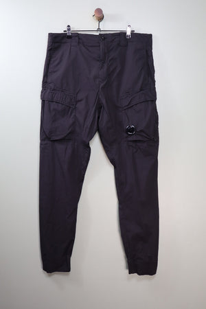 C.P. Company Black Cargo Bottoms