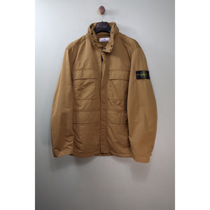 Stone Island Brown Hyper Dense Nylon Raso Jacket