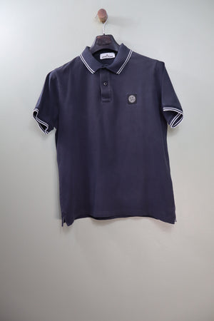 Stone Island Navy SL Polo Shirt
