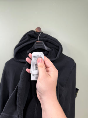 Stone Island Black Zipped Hoodie