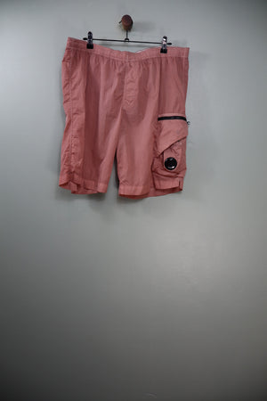 C.P. Company Pink Chrome Shorts