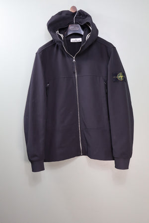 Stone Island Black Soft Shell Jacket